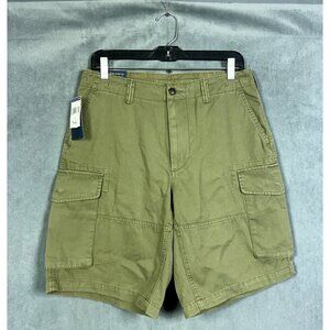 Polo Ralph Lauren Cargo Shorts Mens Size 29 Green Relaxed Fit 10" NWT